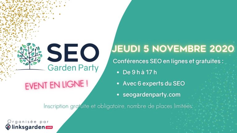 SEO GARDEN Party : améliorez la visibilité de votre E-commerce !