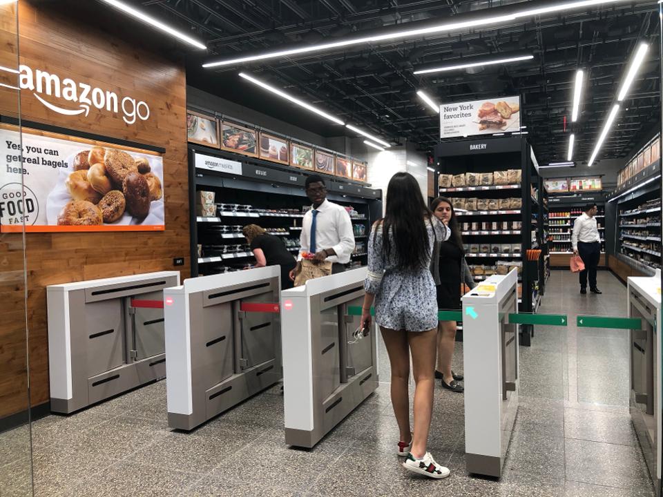 Amazon Go magasin sans caisse retail
