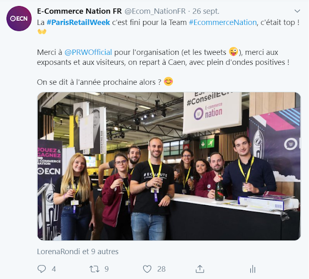 E-Commerce Nation à la Paris Retail Week