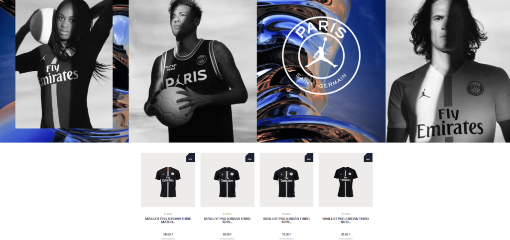 Comment réaliser et optimiser sa landing page e-commerce ? exemple landing page nike ecommerce