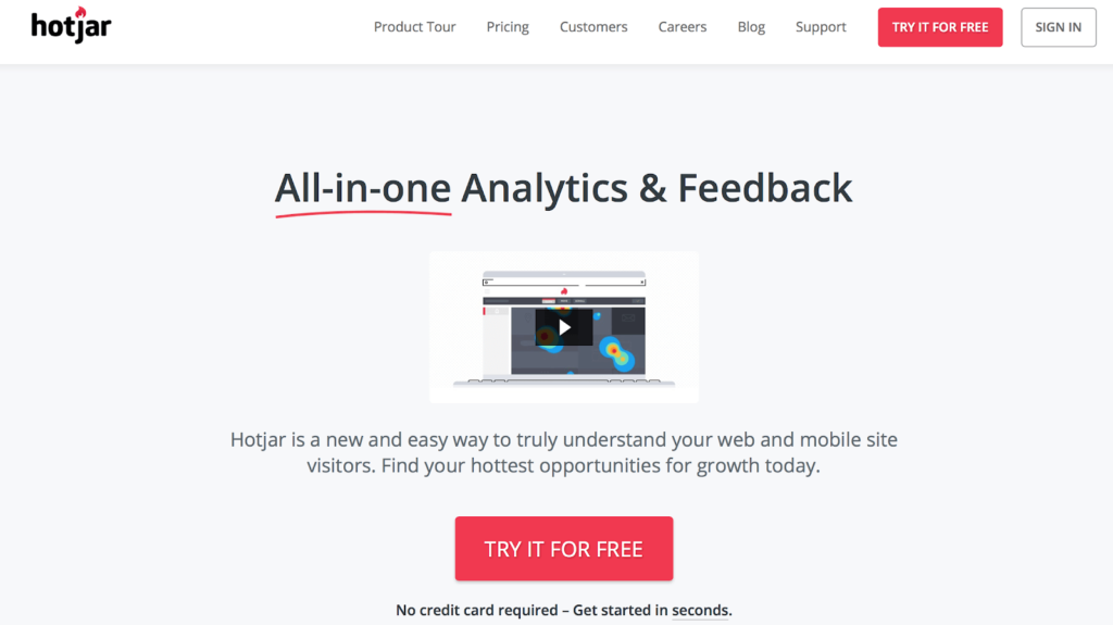 outils growth hacking site ecommerce image hotjar