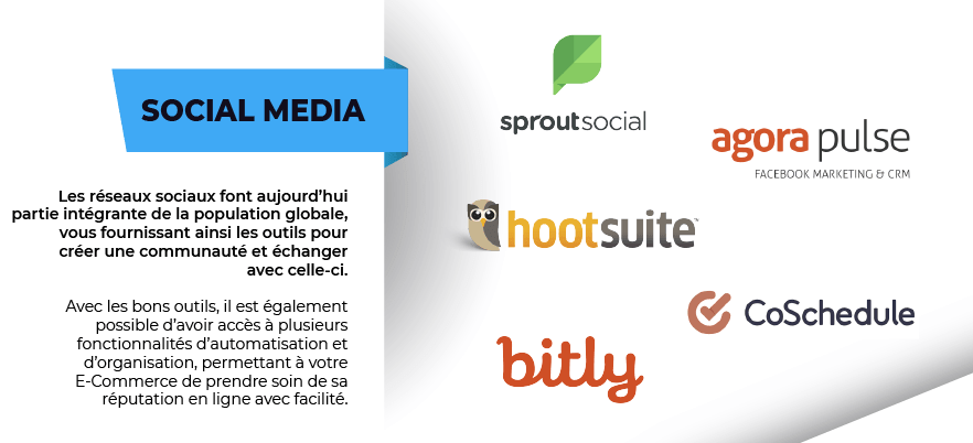boite a outils ecommerce images exemples partenaires gestion reseaux sociaux