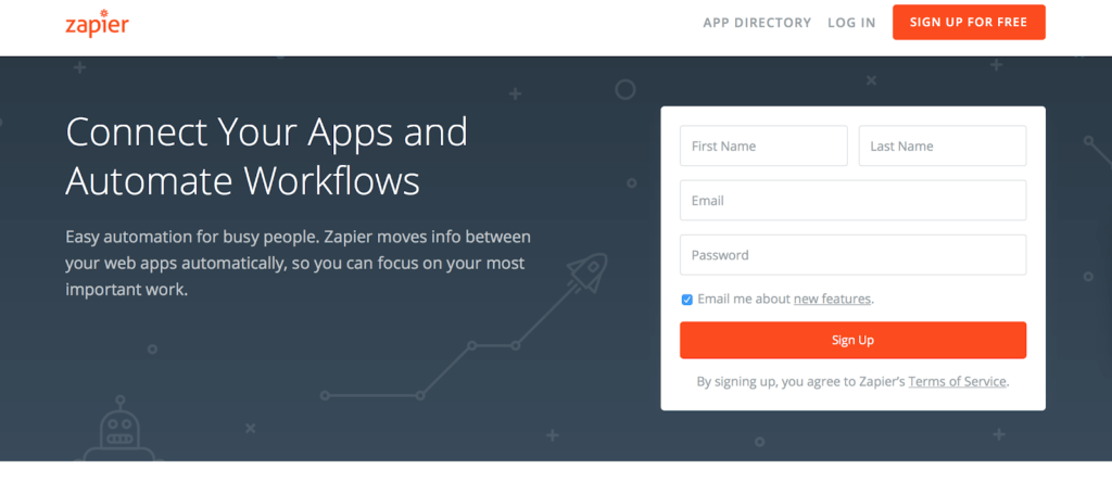 outils growth hacking site ecommerce image zappier