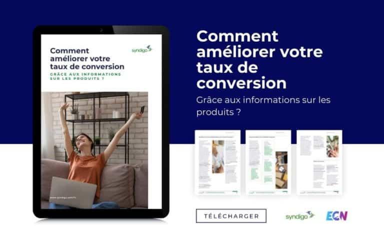 Les informations produit pour votre taux de conversion