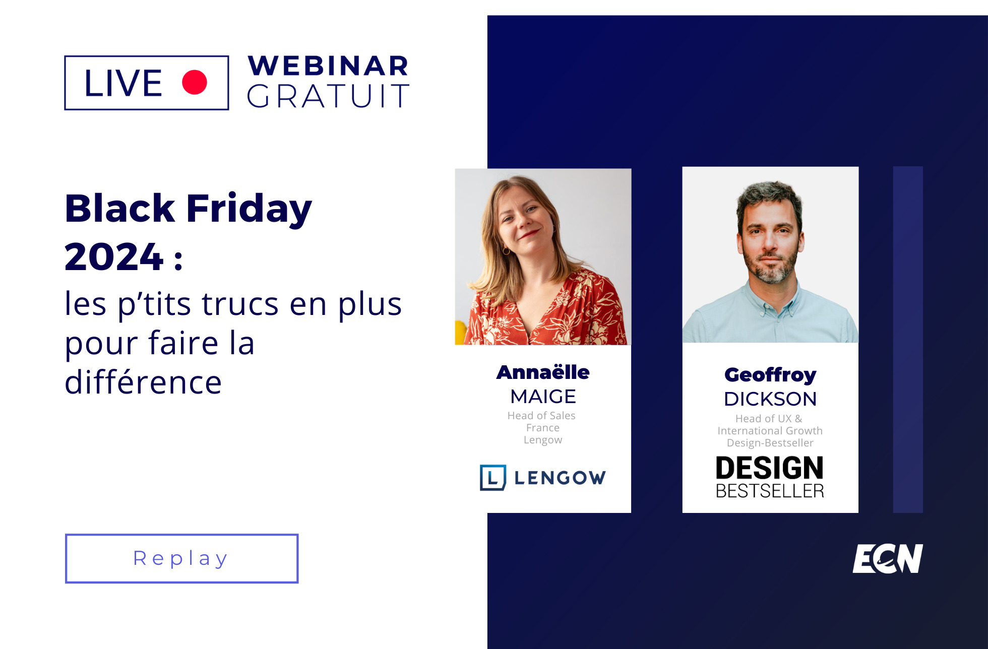 webinar lengow black friday