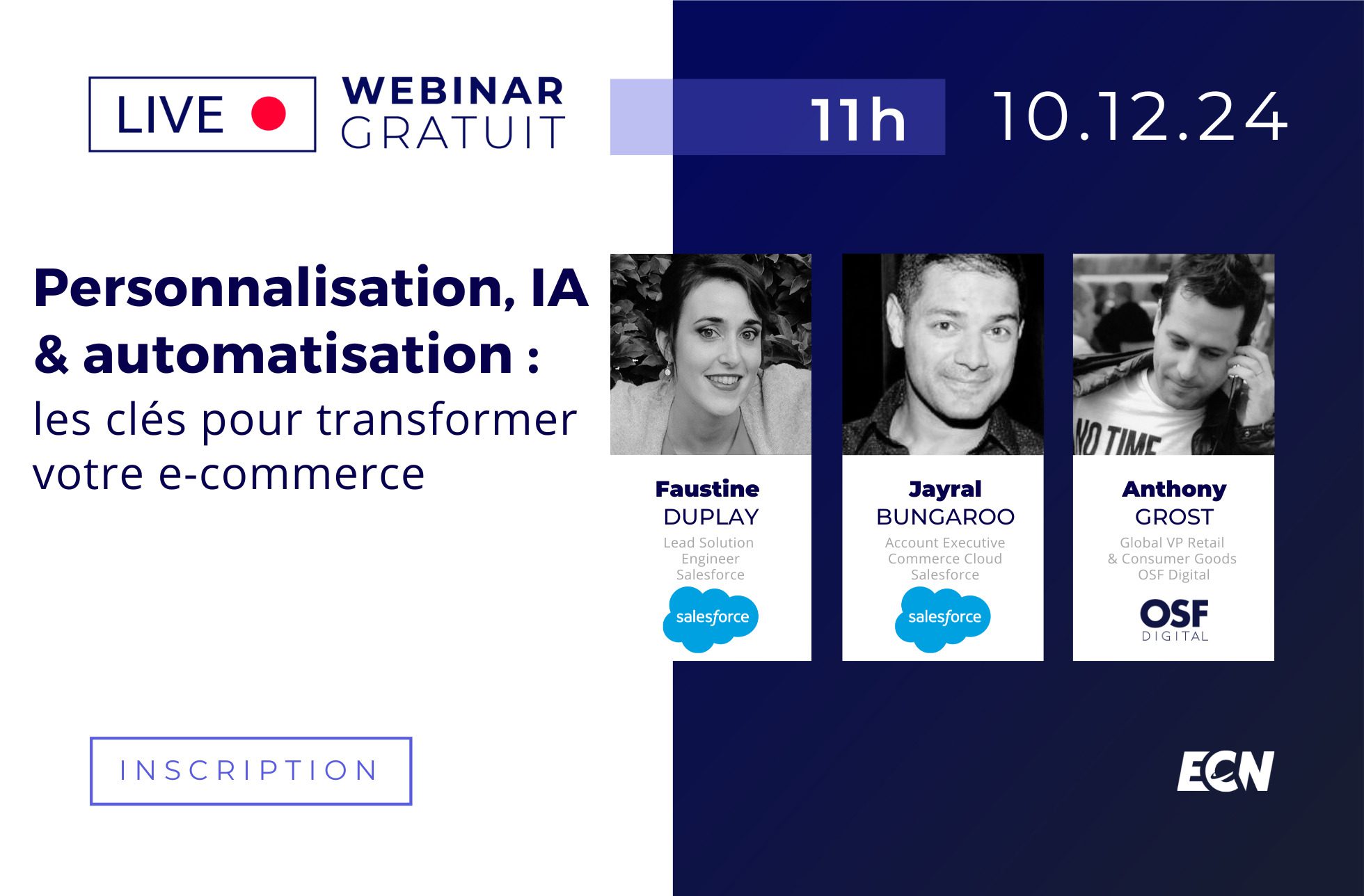 personnalisation ia automatisation webinar salesforce