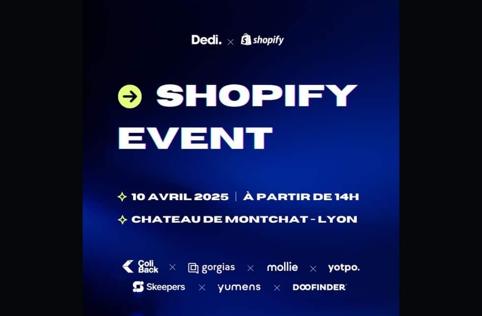 Dedi & Shopify rassemblent les acteurs du e-commerce pour un événement unique à Lyon